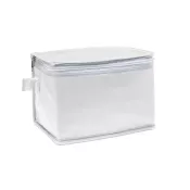 Torba chłodząca na 6 puszek 80 g/m² PROMOCOOL Bialy