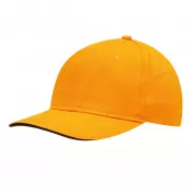 pomarańczowy - Czapka baseballowa