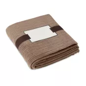 Koc polarowy 125x150 cm 240 g/m² CAP CODE Khaki