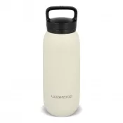 beżowy - Termiczna butelka uniwersalna Waterdrop z ustnikiem 600 ml