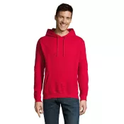 Bluza unisex z kapturem 320 g/m² Sol's SLAM Czerwony