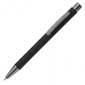 czarny - Długopis metalowy New York