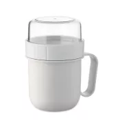 Kubek śniadaniowy z pojemnikiem 450 ml CUP ON GO