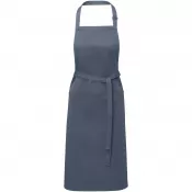 Hale Blue - Fartuch kuchenny ANDREA 240 g/m² z regulowanym paskiem na szyję