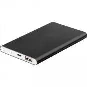 czarny - Power bank 4000 mAh