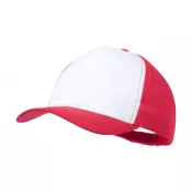 czerwony - Sodel czapka z daszkiem
