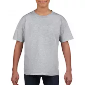 Sport Grey  - Koszulka bawełniana 150 g/m² Gildan SoftStyle™ - DZIECIĘCA
