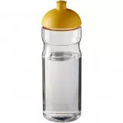 Przezroczysty-Żółty - Bidon H2O Base® o pojemności 650 ml z wypukłym wieczkiem