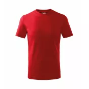 Czerwony - Koszulka bawełniana dziecięca 160 g/m²  BASIC 138