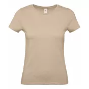 Sand (120) - Damska koszulka reklamowa 145 g/m² B&C #E150 / WOMEN