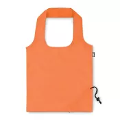 Torba składana z RPET 190T w etui FOLDPET Pomaranczowy