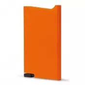 pomarańczowy - Etui na karty z RFID wykonana z ABS