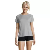 Koszulka sportowa damska 140 g/m² Sol's SPORTY WOMEN Pure Grey