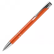 pomarańczowy  matowy - Długopis metalowy Alicante Special