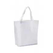 biały - Torba reklamowa z Non-Woven 80 g/m² SHOPPER