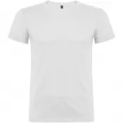 Biały - Koszulka T-shirt męska bawełniana 155 g/m² Roly Beagle