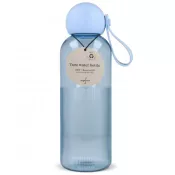 jasnoniebieski transparentny - Sagaform Ture butelka na wodę 600ml