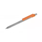 pomarańczowy - Długopis z tworzywa z dodatkiem zmielonych muszli SELIS