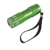 zielony - Latarka LED POWERFUL