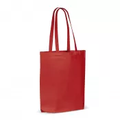 czerwony - Torba na ramię płótno OEKO-TEX® 270g/m² 42x12x43cm