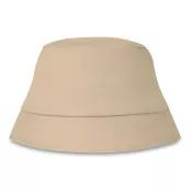 Kapelusz bucket bawełniany 160 g/m² BILGOLA Bezowy