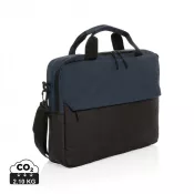 niebieski - Torba na laptopa 15,6" AWARE™ Kazu, poliester z recyklingu