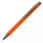 pomarańczowy - Długopis metalowy New York
