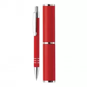 czerwony - Długopis w tubie