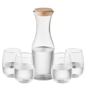 Zestaw karafka 1000 ml i 4 szklanki 420 ml PICCADILLY