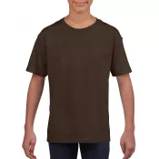 Dark Chocolate - Koszulka bawełniana 150 g/m² Gildan SoftStyle™ - DZIECIĘCA