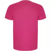 Pink Fluor - Imola sportowa koszulka dziecięca z krótkim rękawem