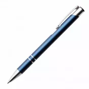 ciemny niebieski - Długopis metalowy Cosmo