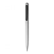 Srebrny - Długopis aluminiowy KLINT z ukrytym klipsem