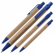 niebieski - Długopis ekologiczny BRISTOL