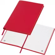 czerwony - Notatnik A5, kartki w linię, 264 strony, HENRI