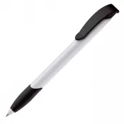 biało / czarny - Długopis Apollo (kolor nietransparentny)