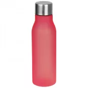 czerwony - Butelka plastikowa 550 ml