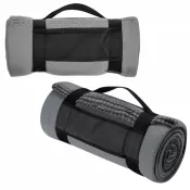 szary - Koc z polaru NASHVILLE 170 g/m²