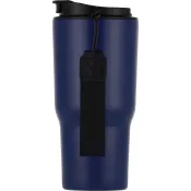 granatowy - Kubek termiczny 550 ml ze stali z recyklingu DANA