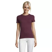 Koszulka damska dopasowana 150 g/m² Sol's REGENT WOMEN Burgundy