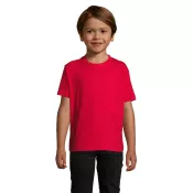 Koszulka dziecięca 190 g/m² Sol's IMPERIAL KIDS Czerwony