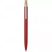 Czerwony - Nooshin długopis z aluminium z recyklingu