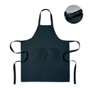 Fartuch z bawełny organicznej 240 g/m² GAMMA Niebieski
