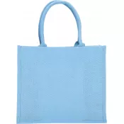Torba jutowa WESTMINSTER jasnoniebieski