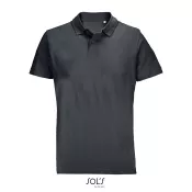 Koszulka polo unisex z czesanej bawełny Sol's PULSE Mysi Szary