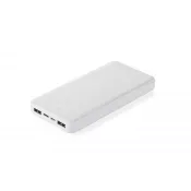 biały - Power bank SIMPLE 10000 mAh