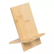 brązowy - Stojak na smartfon BAMBOO CHAIR