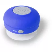 niebieski - Głośnik bezprzewodowy 3W, stojak na telefon