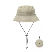Kapelusz rybacki wodoodporny z pokrowcem 64 g/m² LANIN Khaki