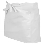 biały - Krótki fartuszek kelnerski z bawełny 180 g/m²